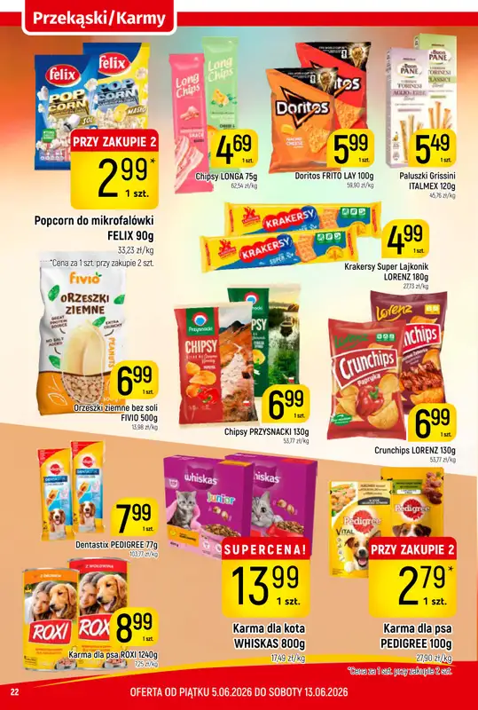 Delikatesy Piotruś Pan - gazetka promocyjna Gazetka od piątku 05.06 do soboty 13.06 - strona 22