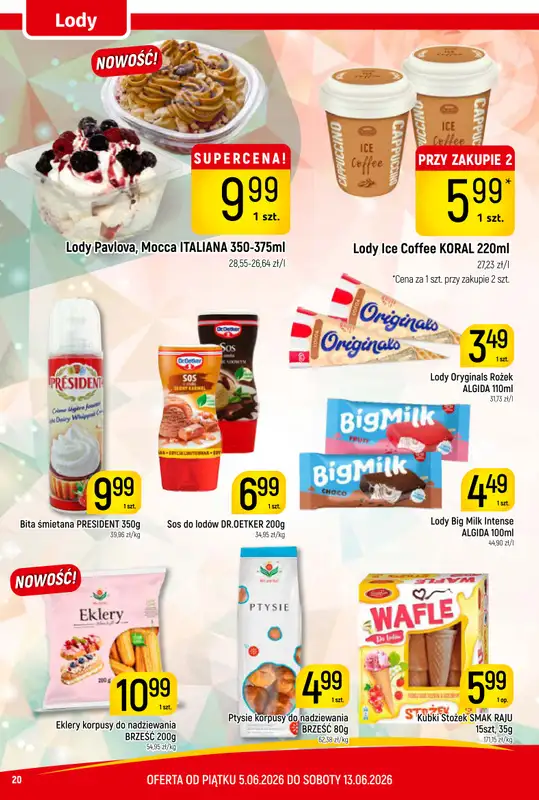 Delikatesy Piotruś Pan - gazetka promocyjna Gazetka od piątku 05.06 do soboty 13.06 - strona 20