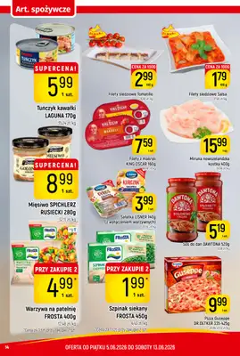 Delikatesy Piotruś Pan - gazetka promocyjna Gazetka od piątku 05.06 do soboty 13.06 - strona 14