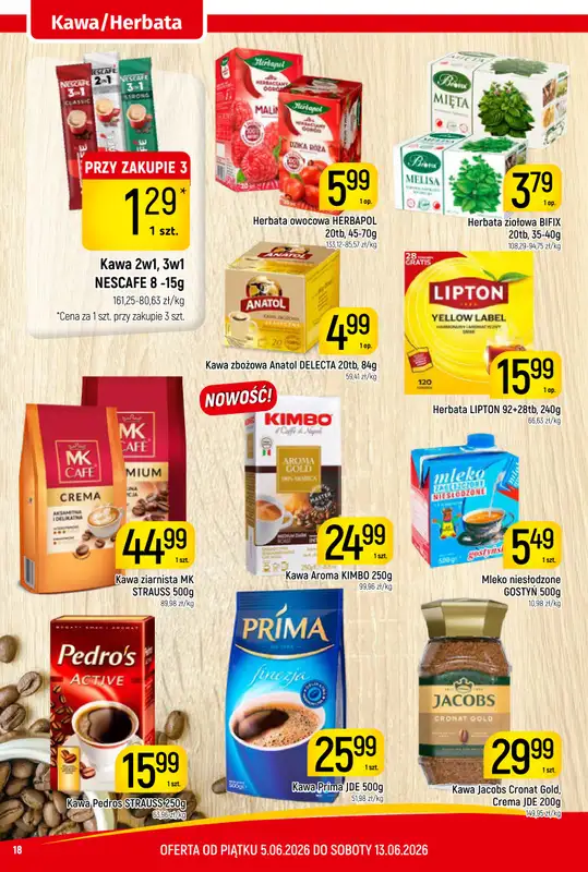 Delikatesy Piotruś Pan - gazetka promocyjna Gazetka od piątku 05.06 do soboty 13.06 - strona 18