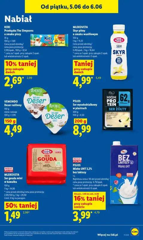 Lidl - gazetka promocyjna Oferta od piątku od piątku 05.06 do soboty 06.06 - strona 57