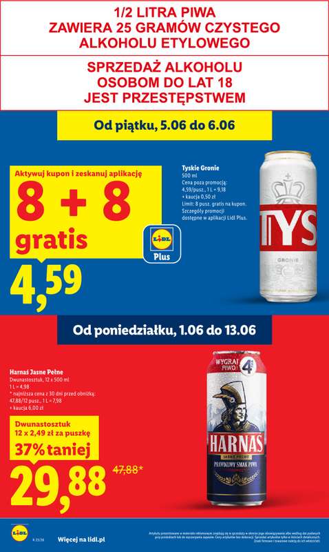 Lidl - gazetka promocyjna Oferta od piątku od piątku 05.06 do soboty 06.06 - strona 8