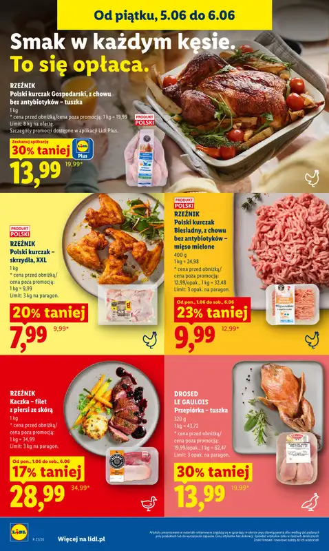 Lidl - gazetka promocyjna Oferta od piątku od piątku 05.06 do soboty 06.06 - strona 52