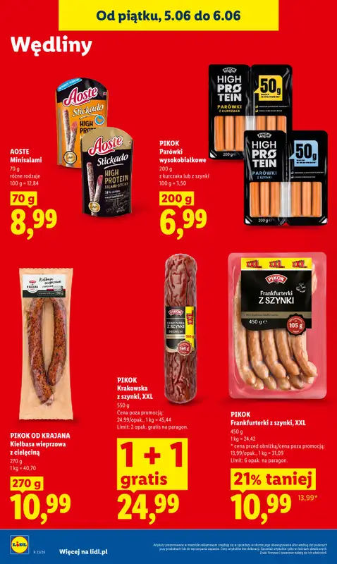 Lidl - gazetka promocyjna Oferta od piątku od piątku 05.06 do soboty 06.06 - strona 60