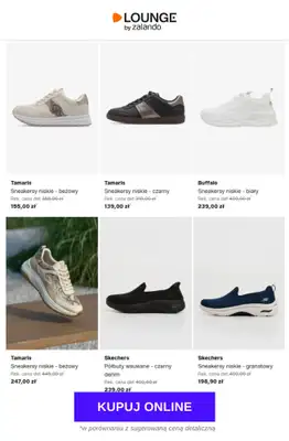 Lounge by Zalando - gazetka promocyjna Sneakersy na lato do -77% od piątku 05.06 do soboty 06.06 - strona 5