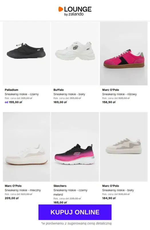 Lounge by Zalando - gazetka promocyjna Sneakersy na lato do -77% od piątku 05.06 do soboty 06.06 - strona 3