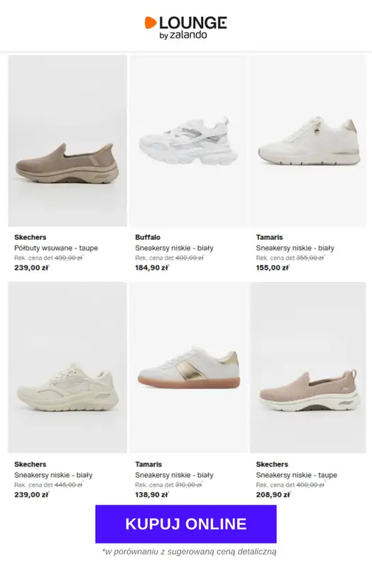 Lounge by Zalando - gazetka promocyjna Sneakersy na lato do -77% od piątku 05.06 do soboty 06.06 - strona 4