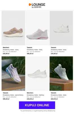 Lounge by Zalando - gazetka promocyjna Sneakersy na lato do -77% od piątku 05.06 do soboty 06.06 - strona 2