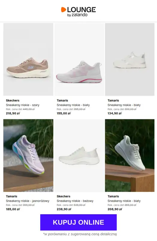 Lounge by Zalando - gazetka promocyjna Sneakersy na lato do -77% od piątku 05.06 do soboty 06.06 - strona 2