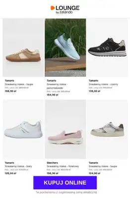Lounge by Zalando - gazetka promocyjna Sneakersy na lato do -77% od piątku 05.06 do soboty 06.06 - strona 7