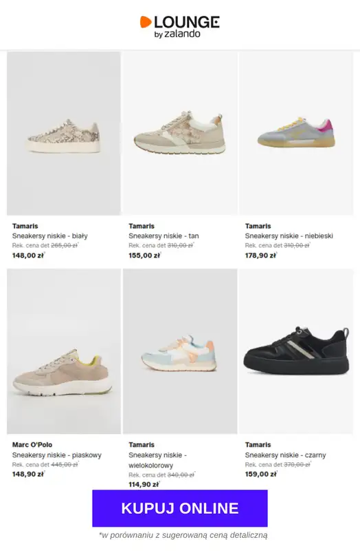 Lounge by Zalando - gazetka promocyjna Sneakersy na lato do -77% od piątku 05.06 do soboty 06.06 - strona 8