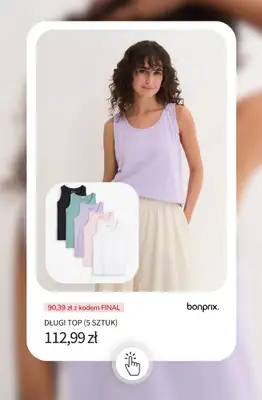 bonprix - gazetka promocyjna FINAŁ URODZIN! -20% rabatu + darmowa dostawa! od piątku 05.06 do niedzieli 07.06 - strona 15