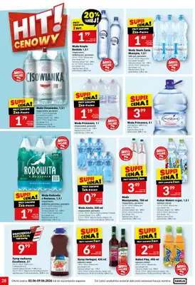 Twój Market - gazetka promocyjna Gazetka od wtorku 02.06 do wtorku 09.06 - strona 28