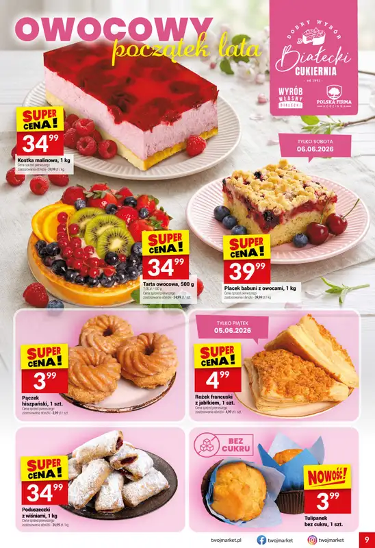 Twój Market - gazetka promocyjna Gazetka od wtorku 02.06 do wtorku 09.06 - strona 9