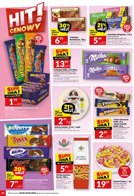 Twój Market - gazetka promocyjna Gazetka od wtorku 02.06 do wtorku 09.06 - strona 20