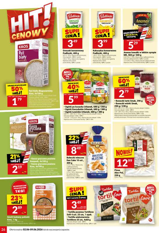Twój Market - gazetka promocyjna Gazetka od wtorku 02.06 do wtorku 09.06 - strona 26