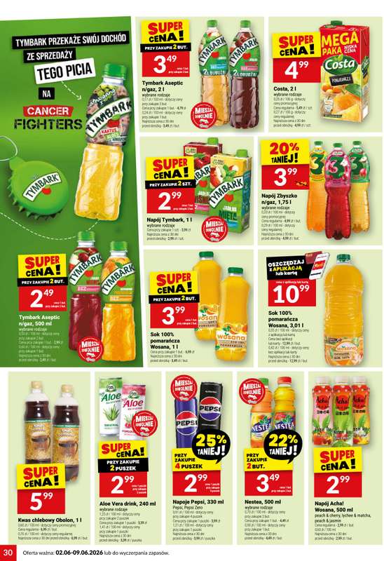 Twój Market - gazetka promocyjna Gazetka od wtorku 02.06 do wtorku 09.06 - strona 30