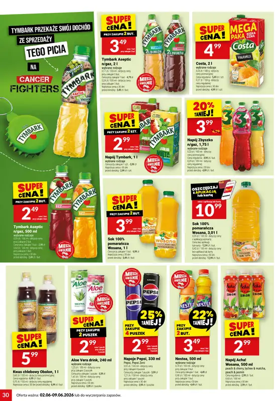 Twój Market - gazetka promocyjna Gazetka od wtorku 02.06 do wtorku 09.06 - strona 30