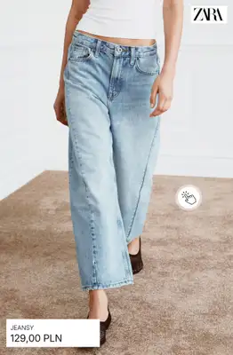 Zara - gazetka promocyjna Jeansy damskie od piątku 05.06  - strona 6