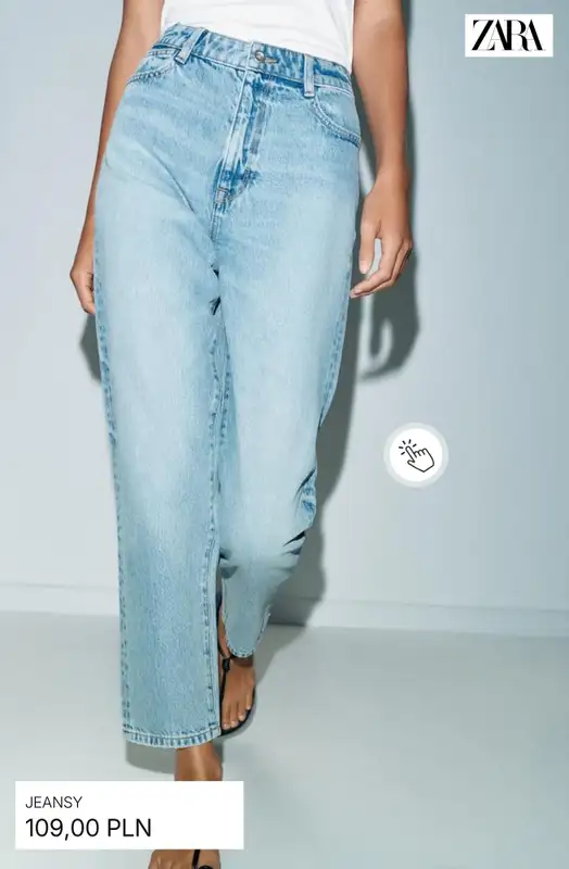 Zara - gazetka promocyjna Jeansy damskie od piątku 05.06  - strona 9