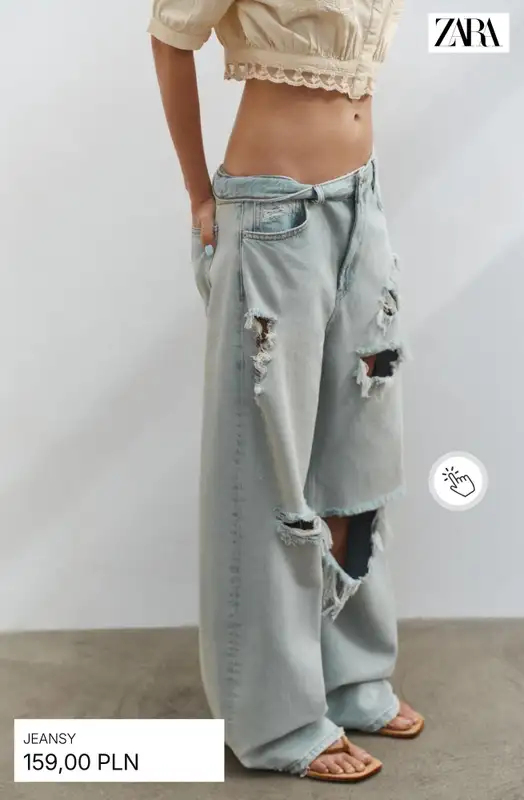 Zara - gazetka promocyjna Jeansy damskie od piątku 05.06  - strona 7