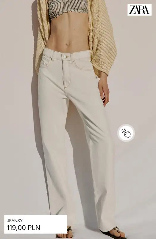 Zara - gazetka promocyjna Jeansy damskie od piątku 05.06  - strona 4