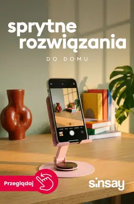 Sinsay - gazetka promocyjna Sprytne rozwiązania do domu! od piątku 05.06 