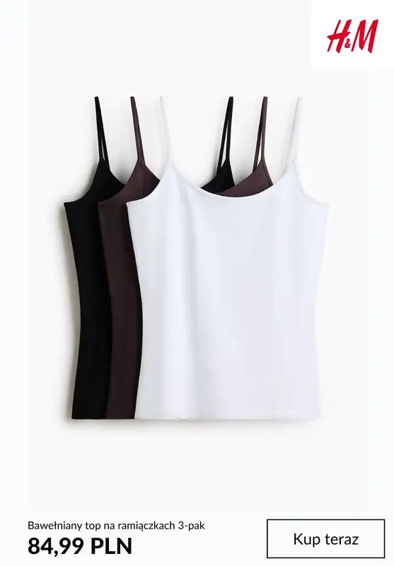 H&M - gazetka promocyjna Topy damskie od piątku 05.06  - strona 7