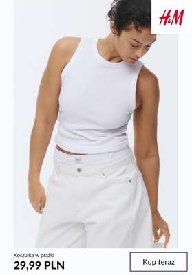 H&M - gazetka promocyjna Topy damskie od piątku 05.06  - strona 9