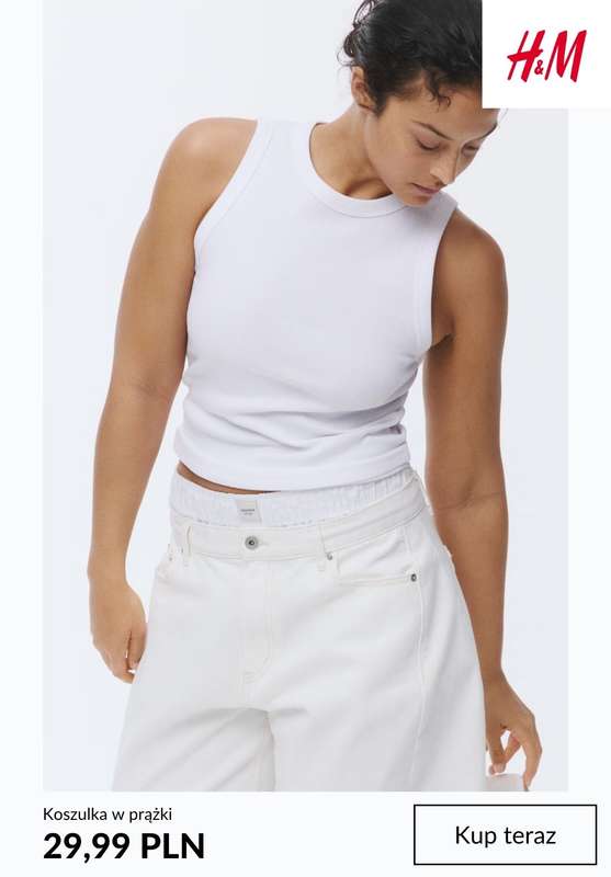 H&M - gazetka promocyjna Topy damskie od piątku 05.06  - strona 9