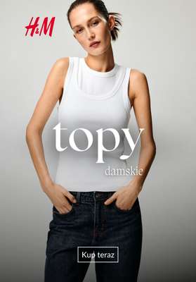 H&M - gazetka promocyjna Topy damskie od piątku 05.06 