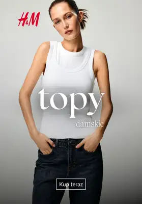 H&M - gazetka promocyjna Topy damskie od piątku 05.06 