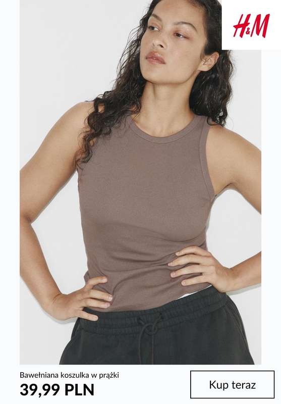 H&M - gazetka promocyjna Topy damskie od piątku 05.06  - strona 5
