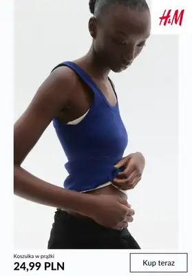H&M - gazetka promocyjna Topy damskie od piątku 05.06  - strona 11