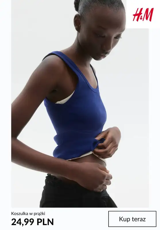 H&M - gazetka promocyjna Topy damskie od piątku 05.06  - strona 11