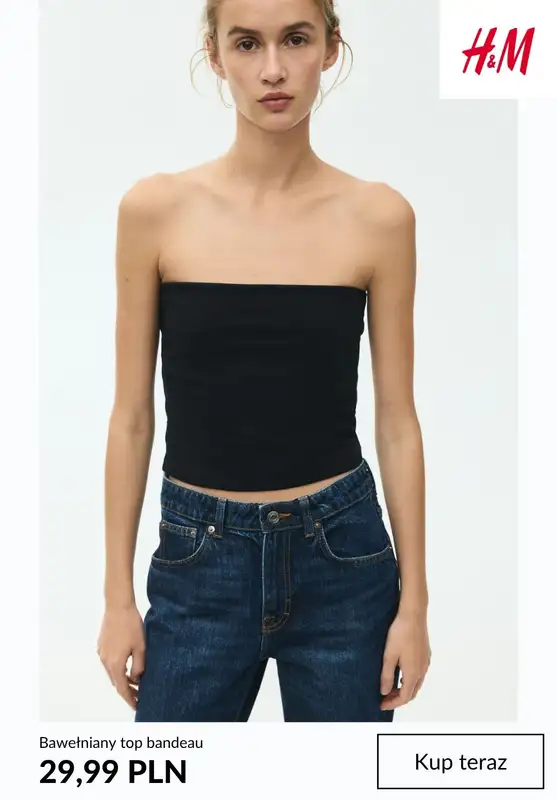H&M - gazetka promocyjna Topy damskie od piątku 05.06  - strona 8
