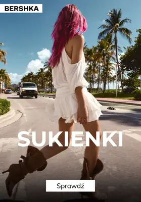 Bershka - gazetka promocyjna Sukienki na lato od piątku 05.06 