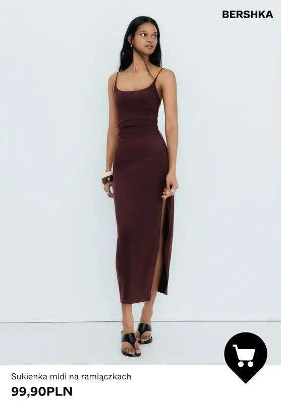 Bershka - gazetka promocyjna Sukienki na lato od piątku 05.06  - strona 6