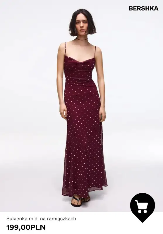 Bershka - gazetka promocyjna Sukienki na lato od piątku 05.06  - strona 11