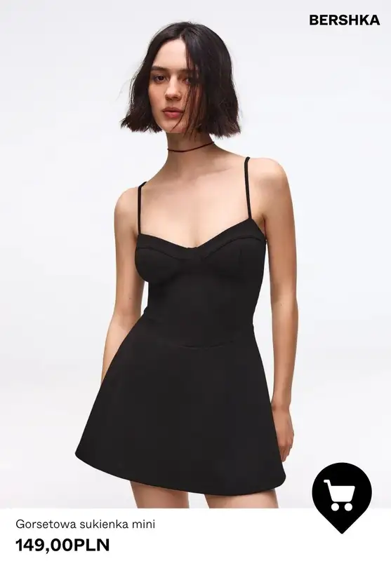 Bershka - gazetka promocyjna Sukienki na lato od piątku 05.06  - strona 8
