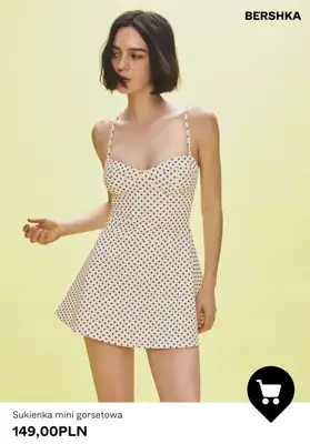 Bershka - gazetka promocyjna Sukienki na lato od piątku 05.06  - strona 10