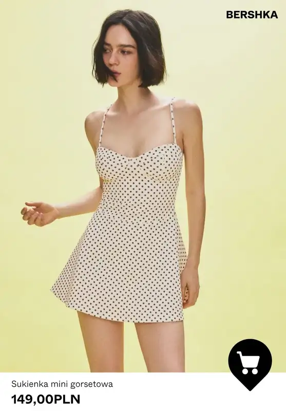 Bershka - gazetka promocyjna Sukienki na lato od piątku 05.06  - strona 10