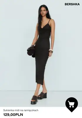 Bershka - gazetka promocyjna Sukienki na lato od piątku 05.06  - strona 2