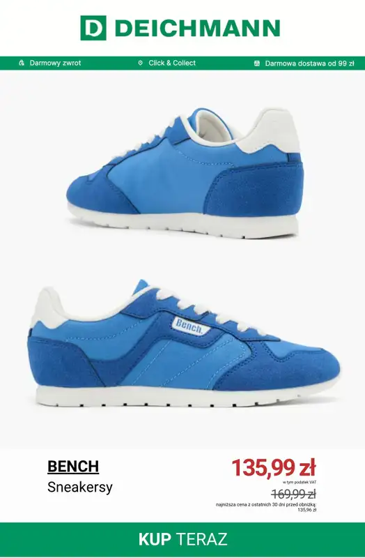 Deichmann - gazetka promocyjna Buty dostępne tylko online od piątku 05.06  - strona 12