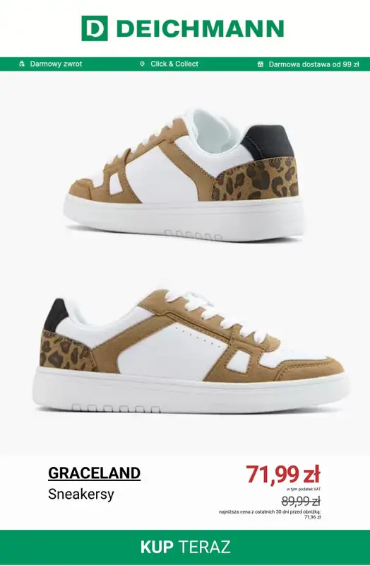 Deichmann - gazetka promocyjna Buty dostępne tylko online od piątku 05.06  - strona 9
