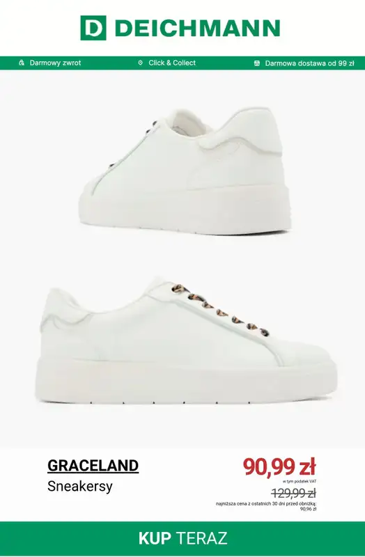 Deichmann - gazetka promocyjna Buty dostępne tylko online od piątku 05.06  - strona 7