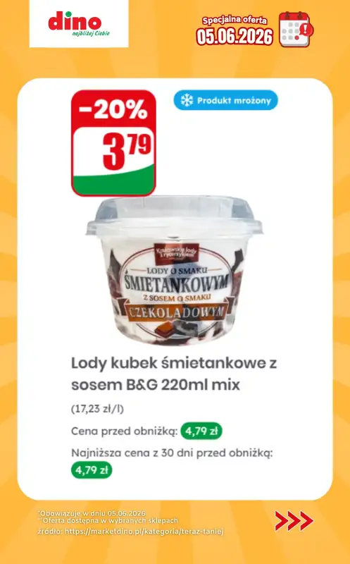 Dino - gazetka promocyjna Specjalna oferta na 05.06.2026 - promocje spoza gazetki od piątku 05.06 do piątku 05.06 - strona 10