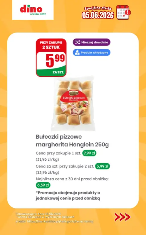 Dino - gazetka promocyjna Specjalna oferta na 05.06.2026 - promocje spoza gazetki od piątku 05.06 do piątku 05.06 - strona 9