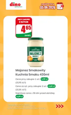 Dino - gazetka promocyjna Specjalna oferta na 05.06.2026 - promocje spoza gazetki od piątku 05.06 do piątku 05.06 - strona 11