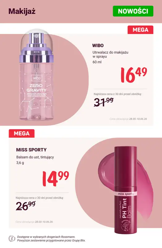 Rossmann - gazetka promocyjna Nowości na promocji! od soboty 06.06 do środy 10.06 - strona 6